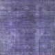 Ahgly Company Indoor Square Mid-Century Modern Area Rugs, 4' Square