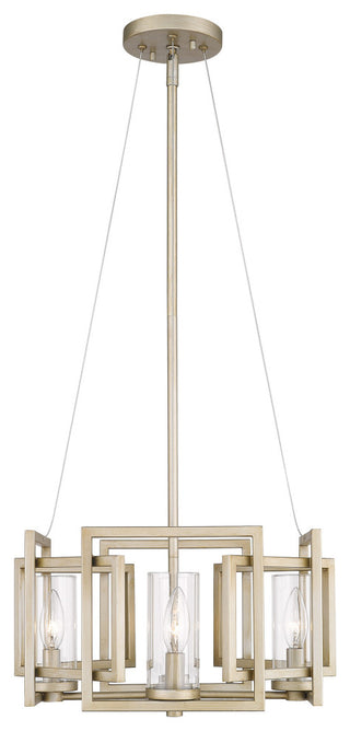 Marco 4 Light Pendant, Convertible, White Gold