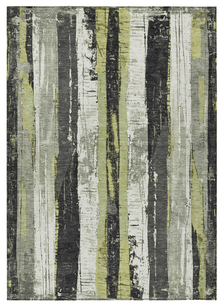 Machine Washable Indoor/Outdoor Chantille ACN1872 Aloe 8' x 10' Rug