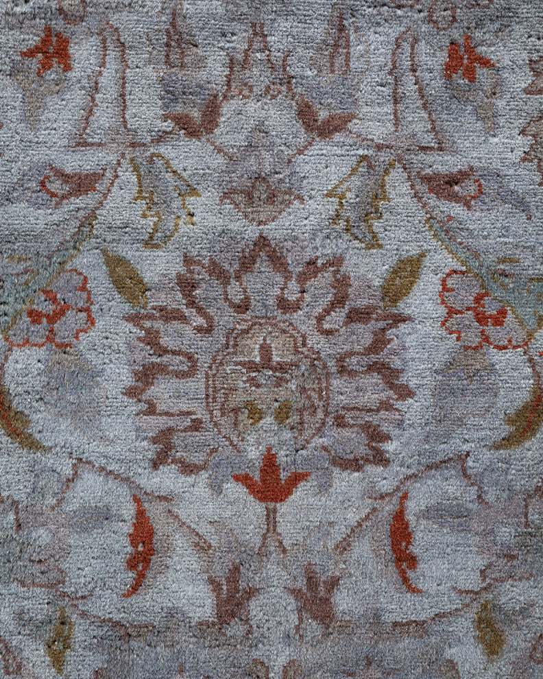 Fine Vibrance, One-of-a-Kind Hand-Knotted Area Rug Gray, 10' 1" x 14' 5"