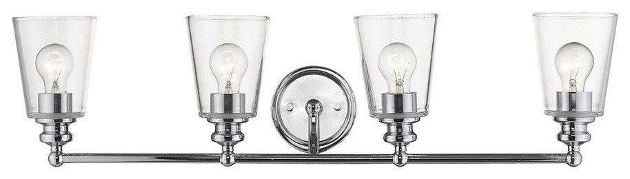 Ceil 4-Light Chrome Vanity