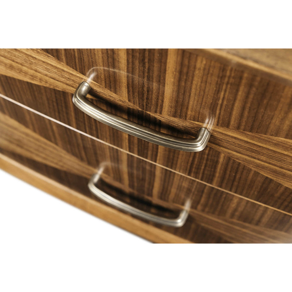 Mid Century Style Walnut Nightstands