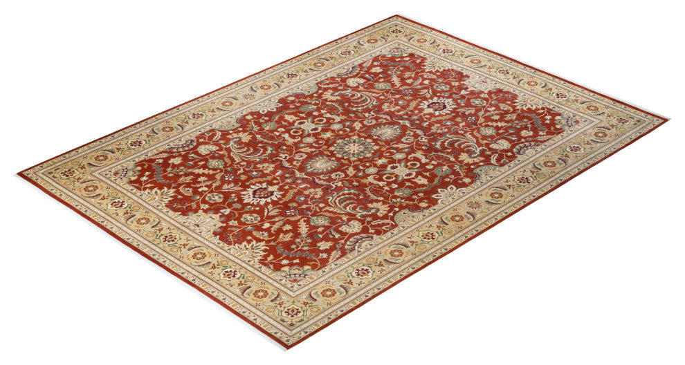 Mogul, One-of-a-Kind Hand-Knotted Area Rug Orange, 10' 0" x 14' 2"
