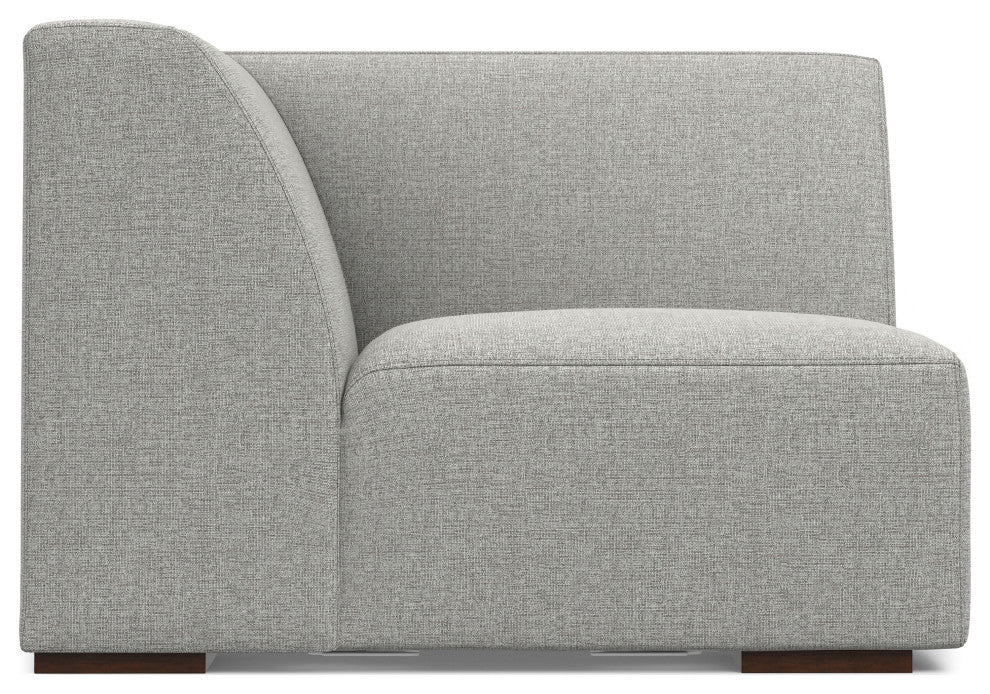 Rex Corner Sofa Module in Tightly Woven Performance Fabric