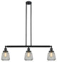Innovations Lighting 213-Bk-S-G142-Led 3 Light Dimmable Led Island Light