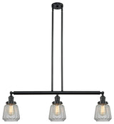 Innovations Lighting 213-Bk-S-G142-Led 3 Light Dimmable Led Island Light