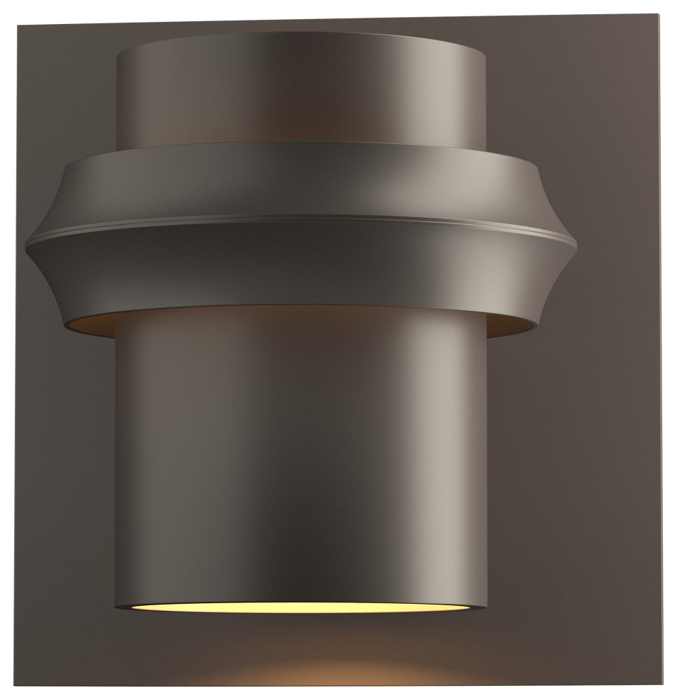 Twilight Large Dark Sky Friendly Outdoor Sconce, Coastal Dark Smoke Finish