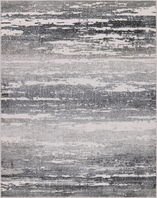 High-Low Ellis Charcoal/Ivory Rug, Charcoal, 8'8"x12'