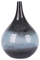 Glass, 12" Vase Blue Ombre