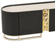 Lisbon Media Cabinet, Silken Matte Black
