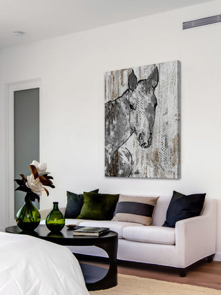 "Beauty" Painting Print on Wrapped Canvas