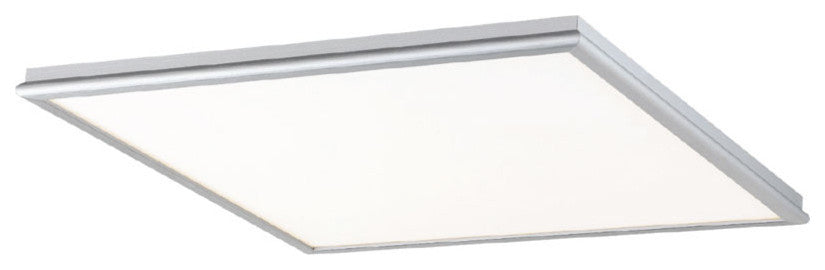 Modern Forms Neo 18" LED Flush Mount in Brushed Aluminum