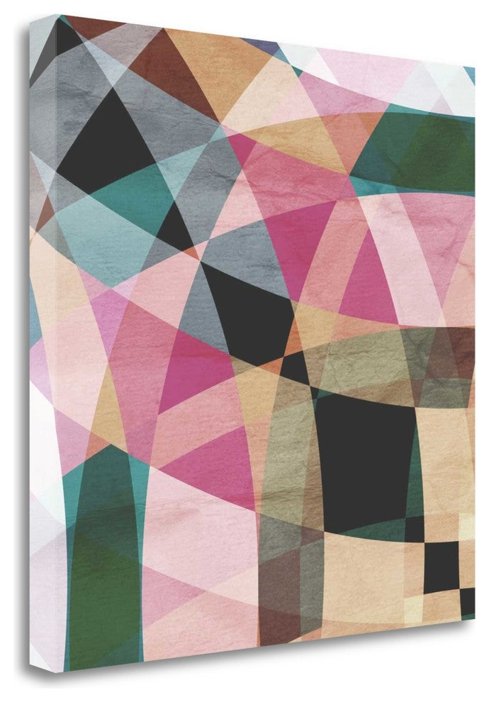 "Geometric Design 1" By Graphinc Studio, Giclee Print on Gallery Wrap Canvas