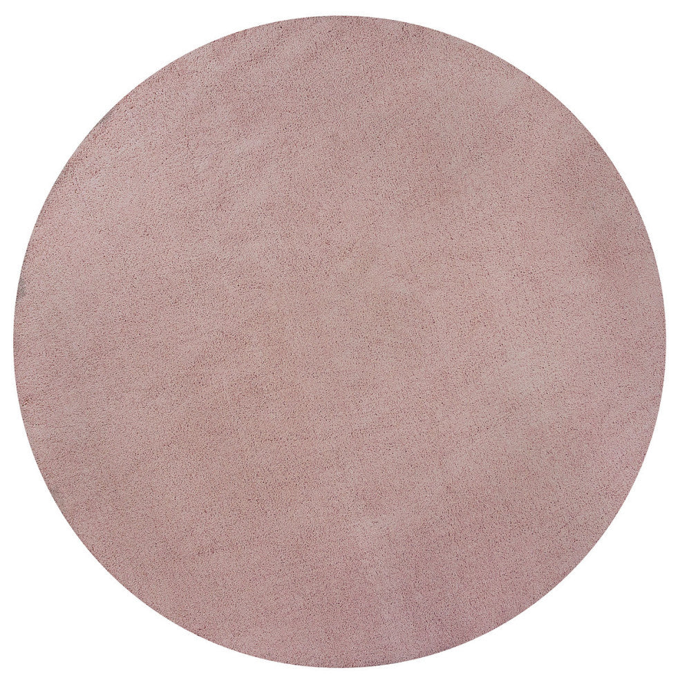 KAS Bliss 1575 Rose Pink Shag Area Rug, 2'3" x 7'6" Runner