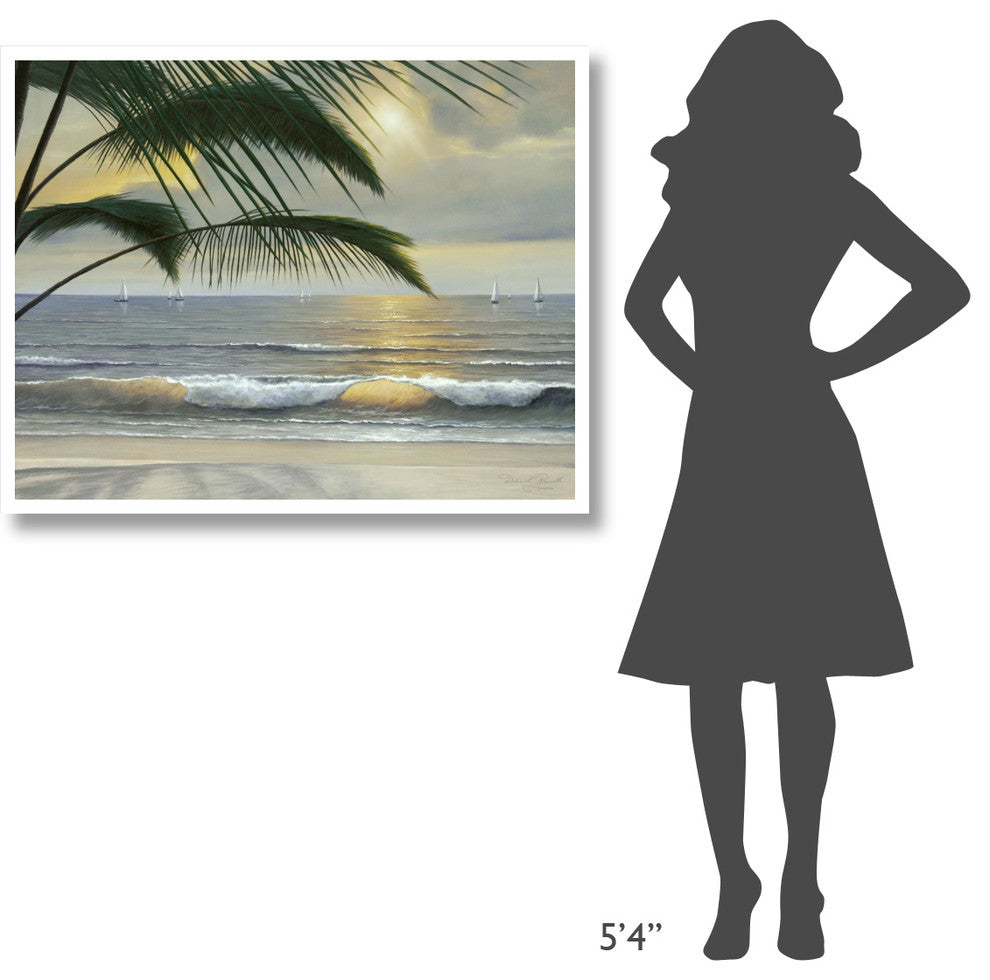 "Paradiso" Digital Paper Print by Diane Romanello, 42"x34"
