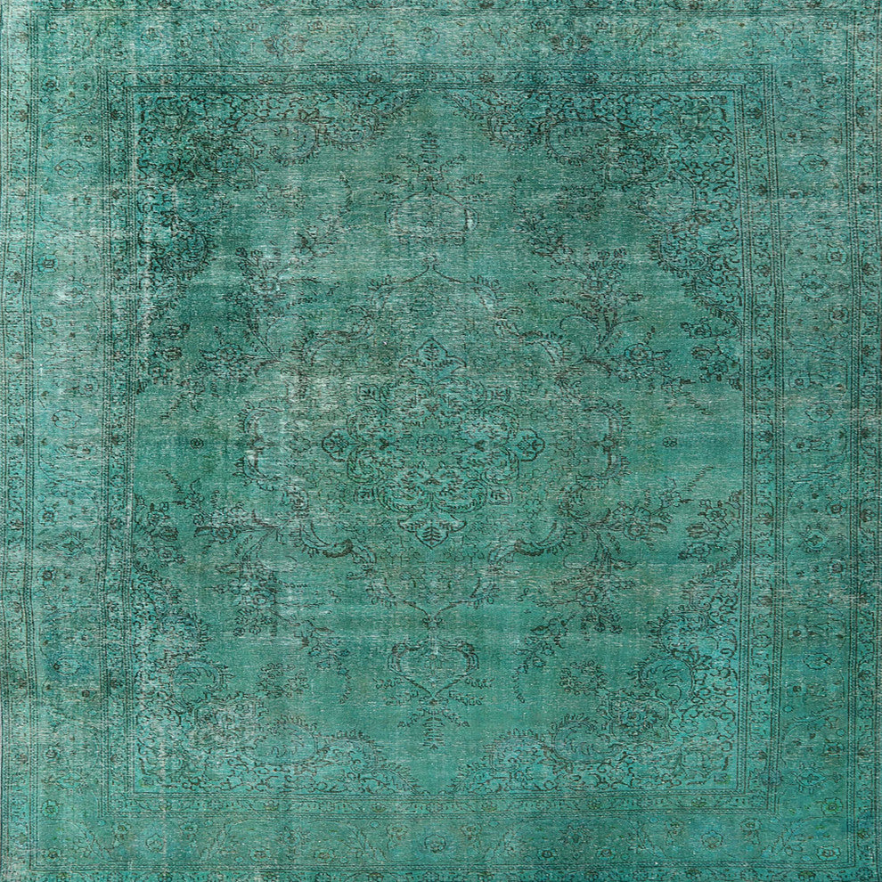 Ahgly Company Indoor Square Mid-Century Modern Area Rugs, 8' Square