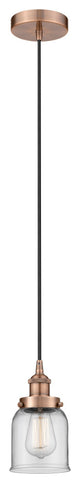 Innovations 616-1PH-AC-G52-LED 1-Light Mini Pendant, Antique Copper