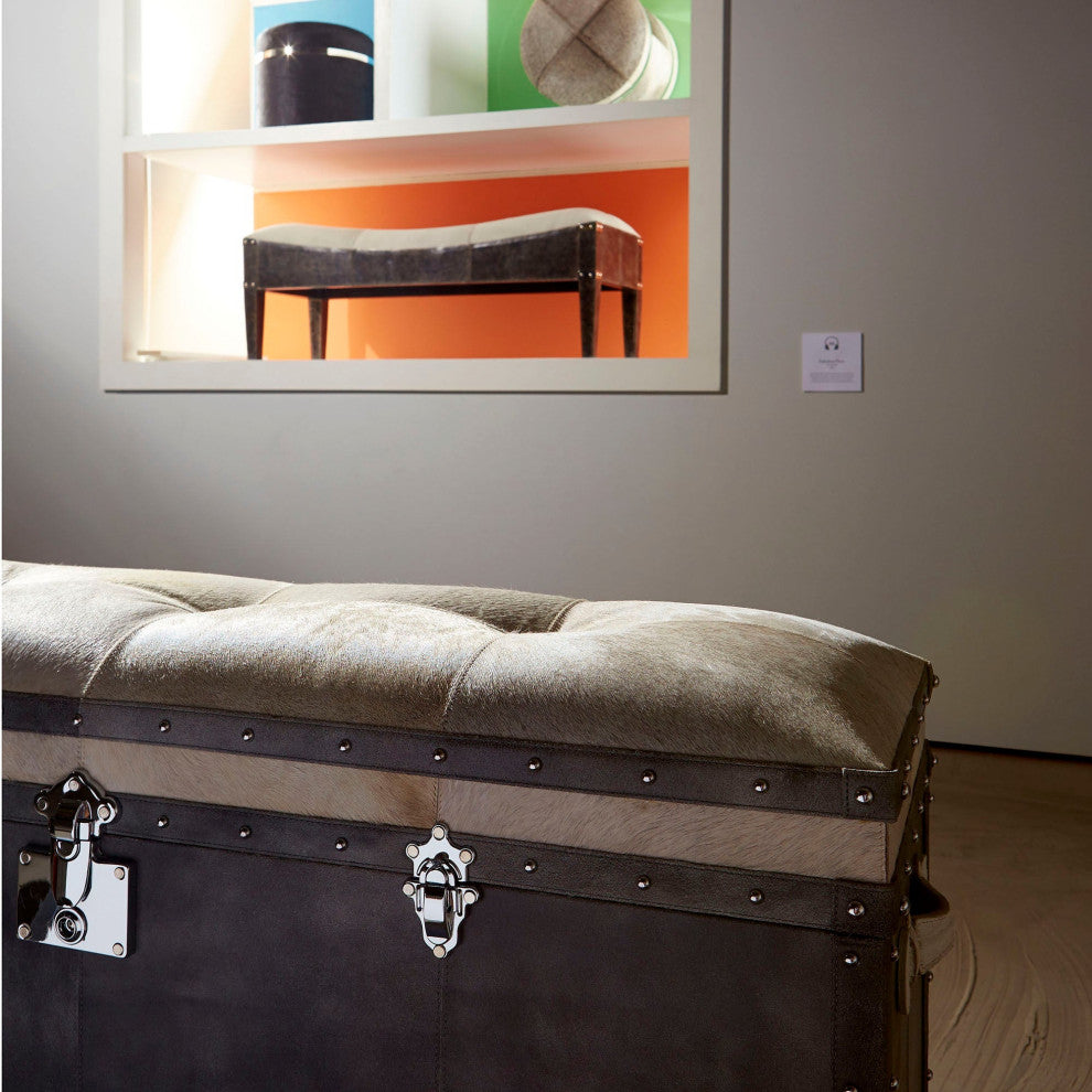 Casse-Lighton Bench, Grey