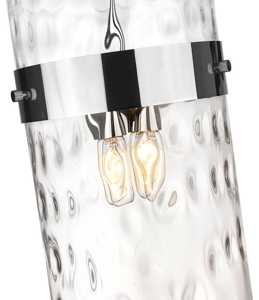 Zlite 3035P12-PN 4-Light Pendant, Clear