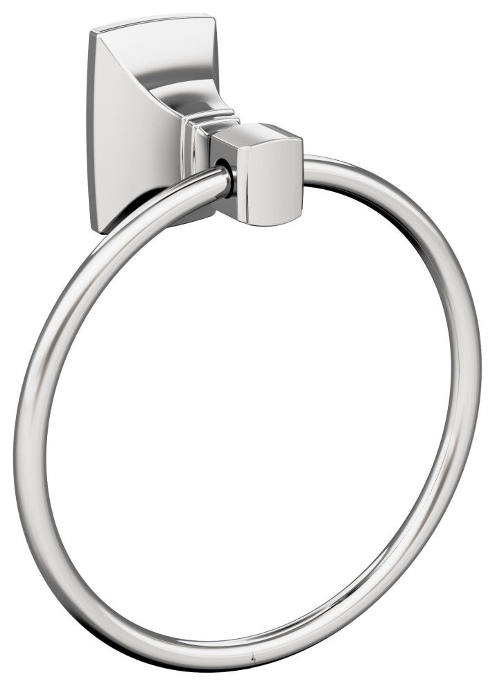 Amerock Highland Ridge Transitional Towel Ring, Chrome