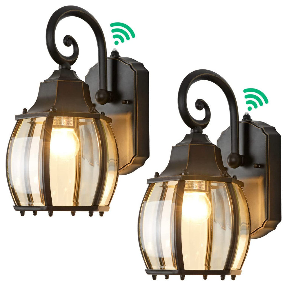2 Pack Black Outdoor Light Fixture Black Outside Lights For House