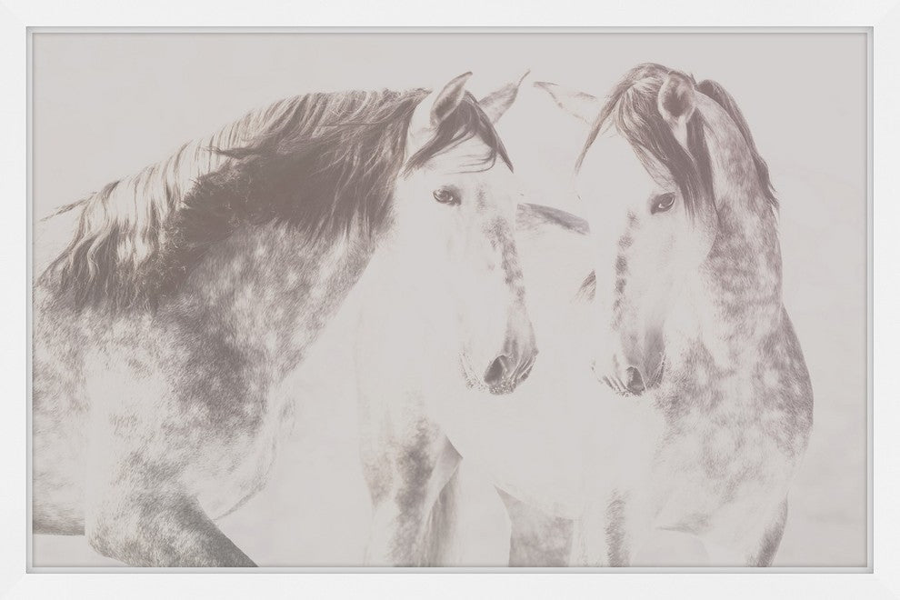 Marmont Hill, "Twins with Spots 2" Framed Painting Print, 30x20
