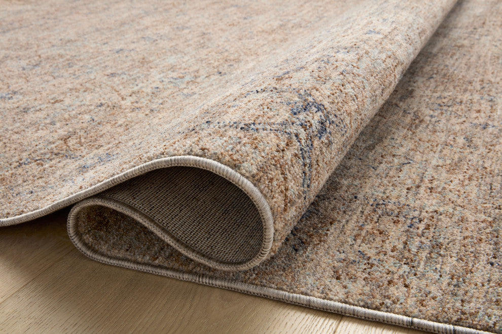 Angela Rose x Loloi Blake Taupe / Blue 2''-0" x 3''-0" Accent Rug