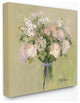 Stupell Industries Rose Bouquet Flower Green Pink Painting, 30 x 30