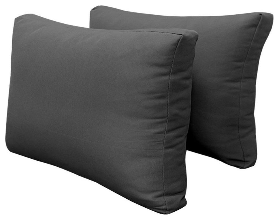 S2 Twin Size 5PC Knife Edge Daybed Mattress Cushion Bolster Complete Set AD003