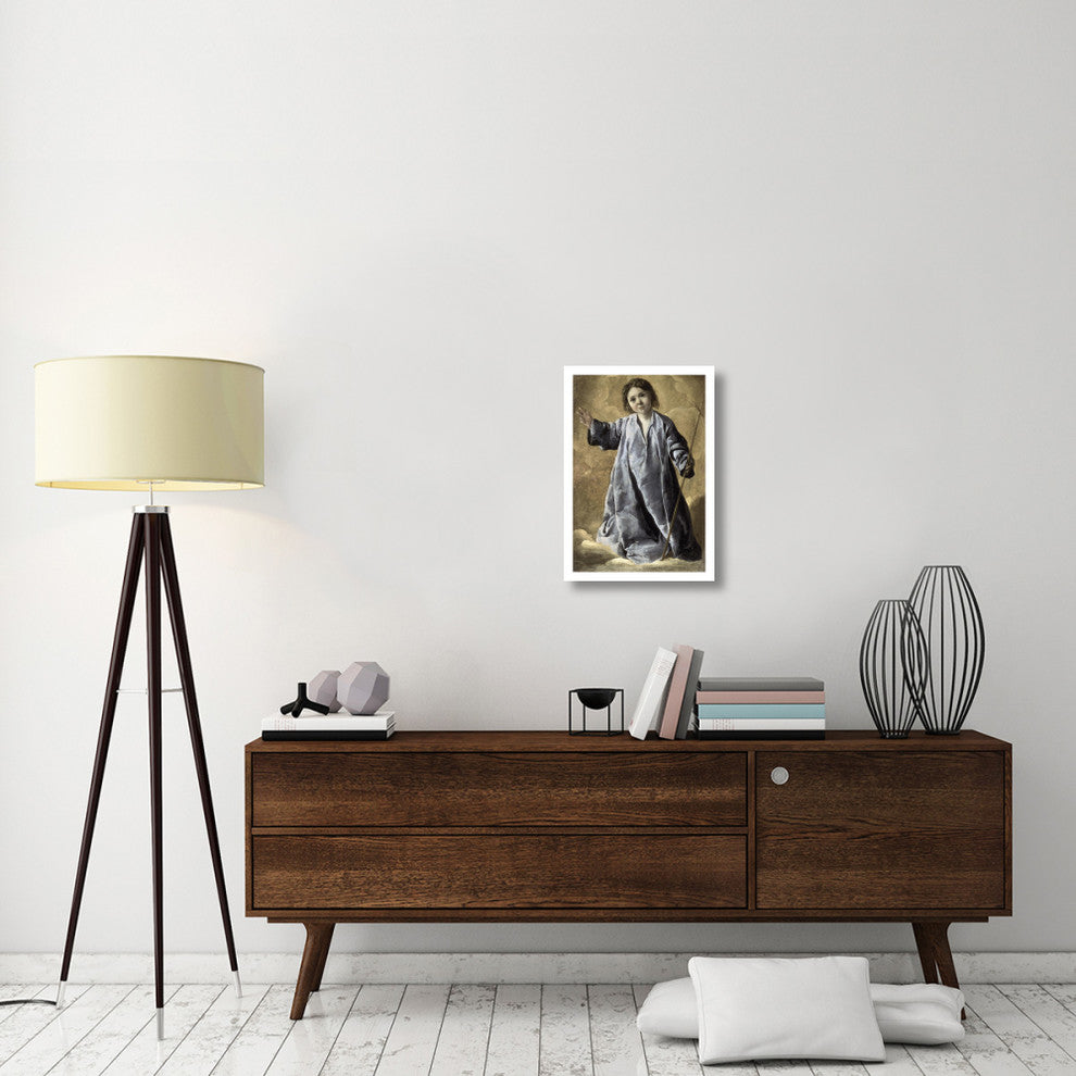 "Christ Child" Digital Paper Print by Francisco de Zurbaran, 17"x24"
