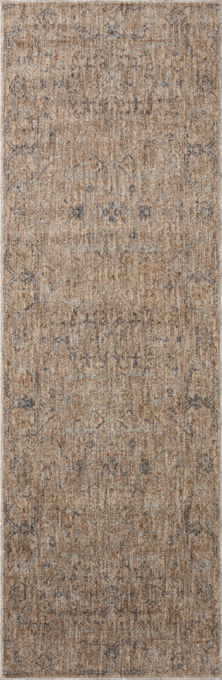 Angela Rose x Loloi Blake Taupe / Blue 2''-0" x 3''-0" Accent Rug