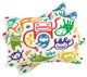 Deny Designs Andi Bird Misfits Pillow Shams, King