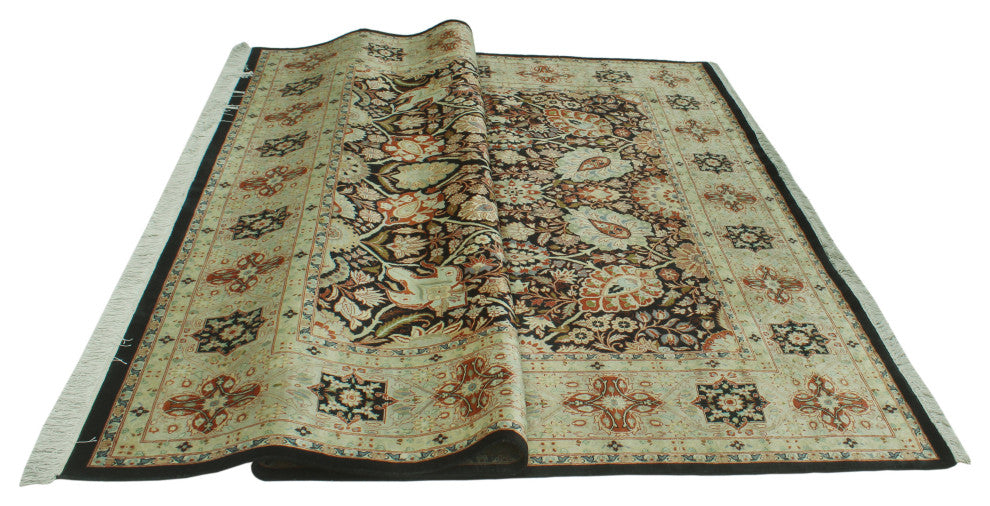 Pak-Persian Dulani Black Rug