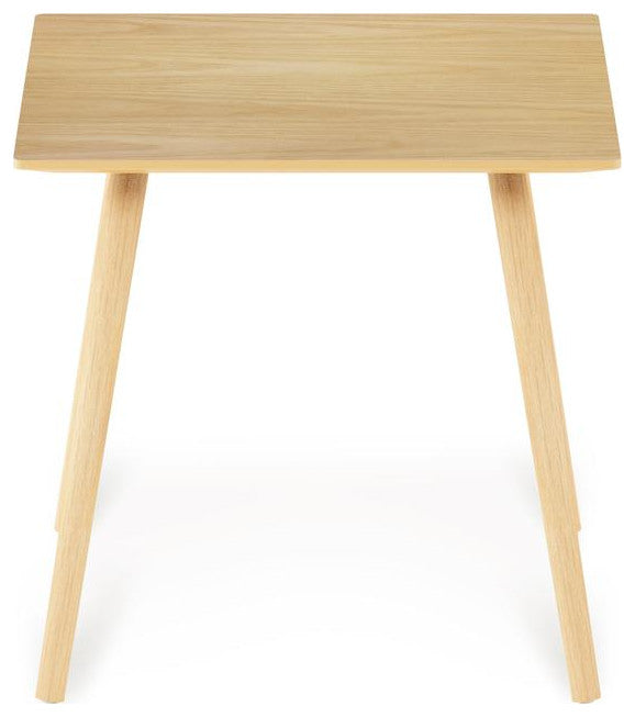 Furinno Theo Side Table, Oak