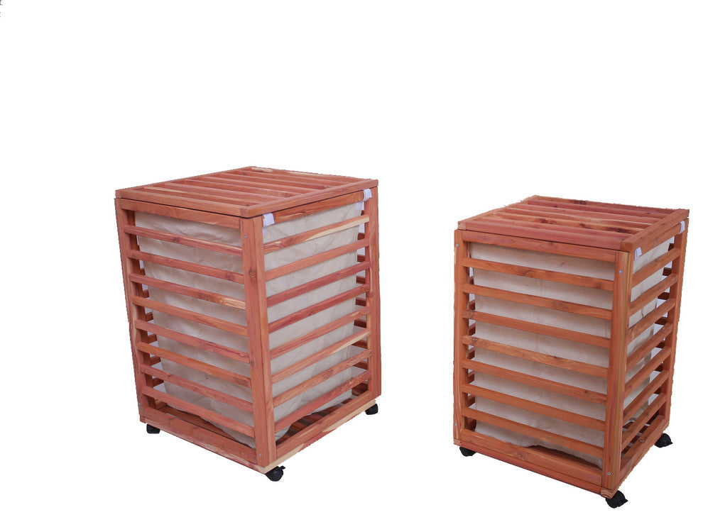 Aromatic Cedar His and Hers Hamper, 2-Pack