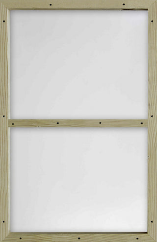 "Half Face Portrait" Painting Print on Brushed Aluminum, 40"x60"