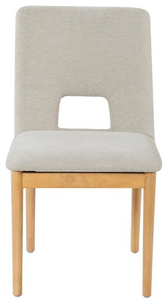 Safavieh Couture Benjy Dining Chair, Beige/Natural