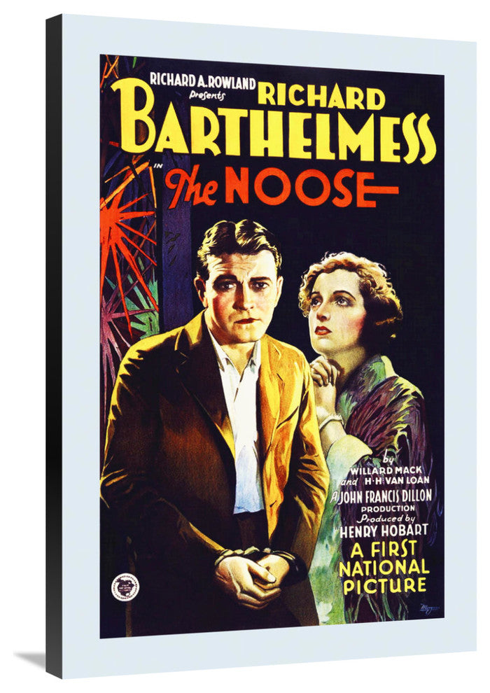 "The Noose" Stretched Canvas Giclee by Hollywood Photo Archive, 24x36"