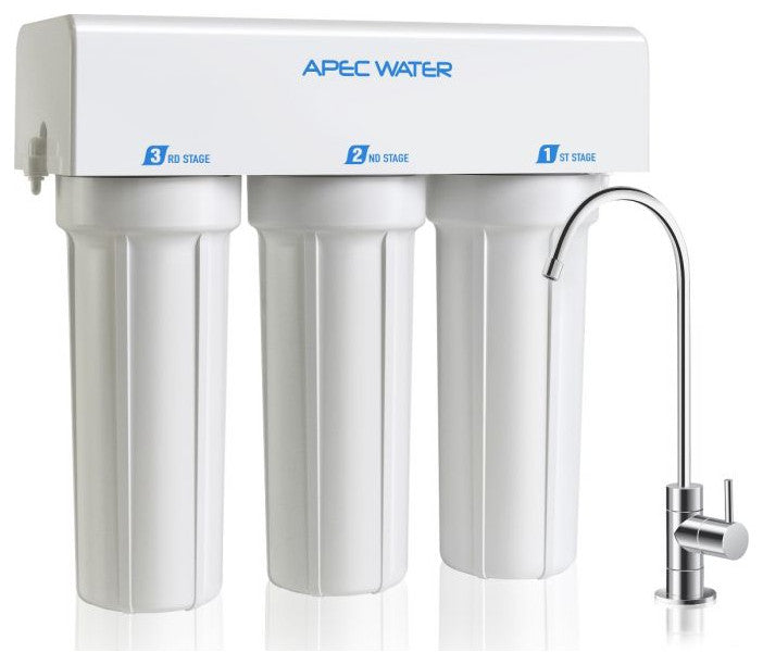 APEC Super Capacity Premium Quality 3 Stage Water Filtration System