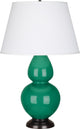Robert Abbey RA-EG21X 1-Light Table Lamp, Double Gourd