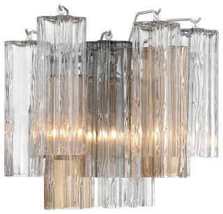Crystorama Lighting Group ADD-302-AU Addis 2 Light 12" Tall Wall - Aged Brass