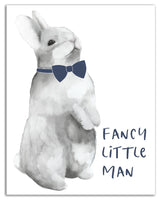 Fancy Little Man 11x14 Canvas Wall Art