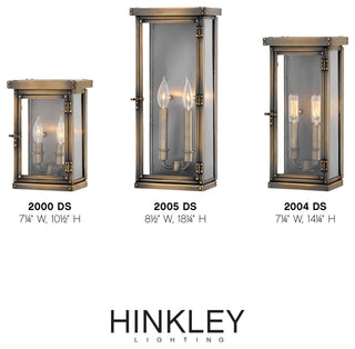 Hamilton Large Wall Mount In Dark Antique Brass