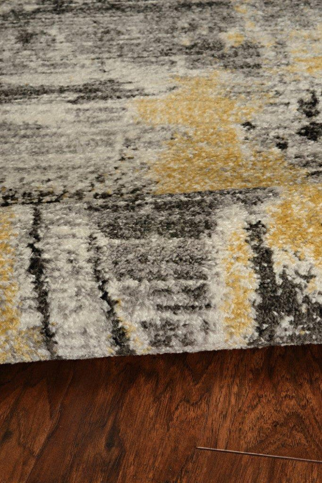 Skyline Grey Watercolors 7'10"X 10'10" Rug