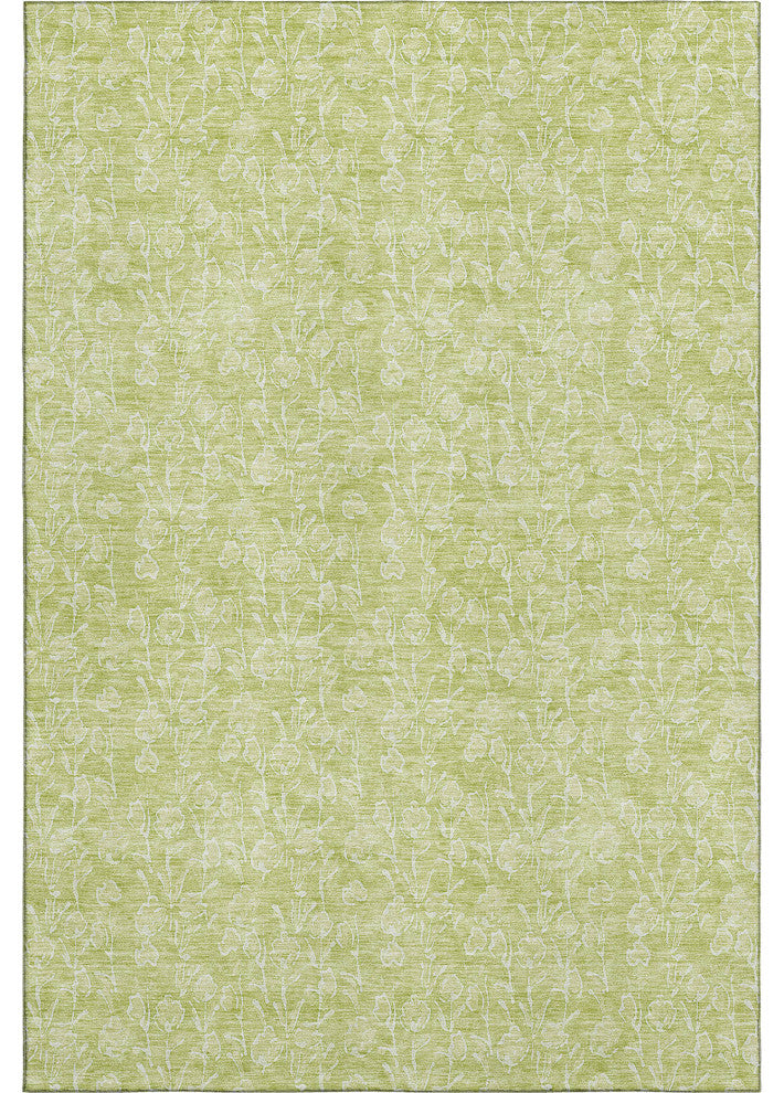 Premium Machine Washable Mayfield AMF691 Aloe 3' x 5' Rug