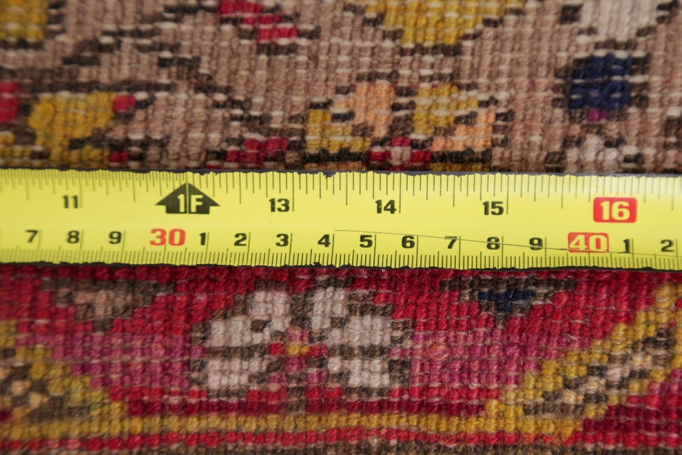 Consigned, Traditional Antique Oriental Hand-Knotted Turkish Area Rug, Red, 5x7