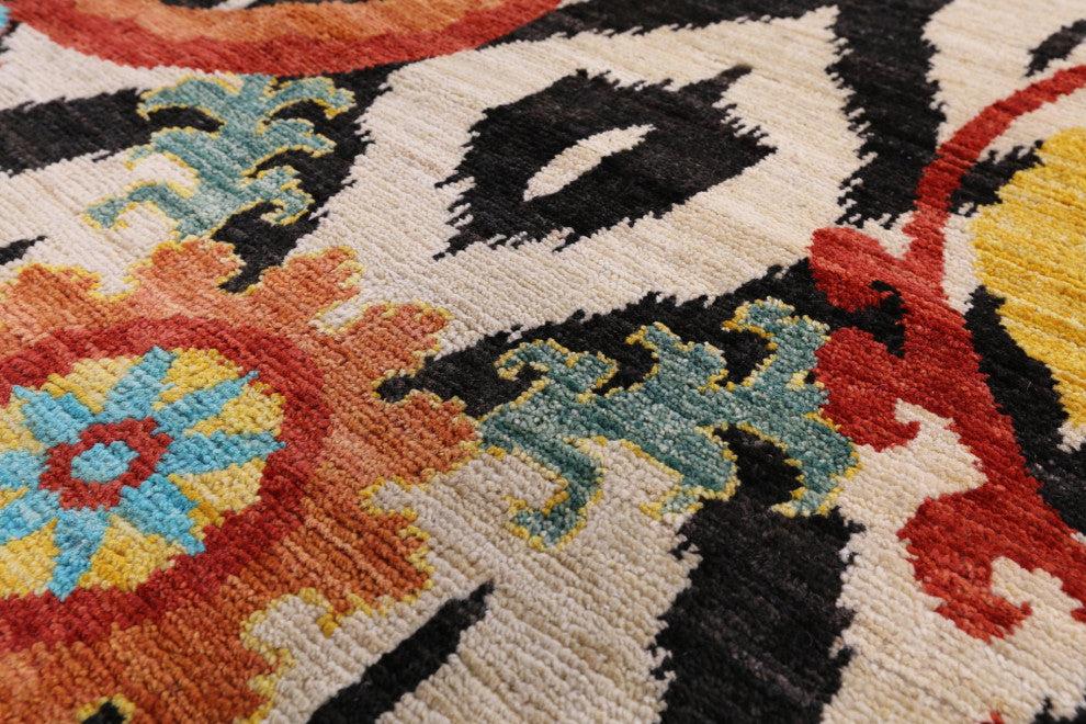 William Morris Hand Knotted Rug 9' 3" X 11' 10" Q6770