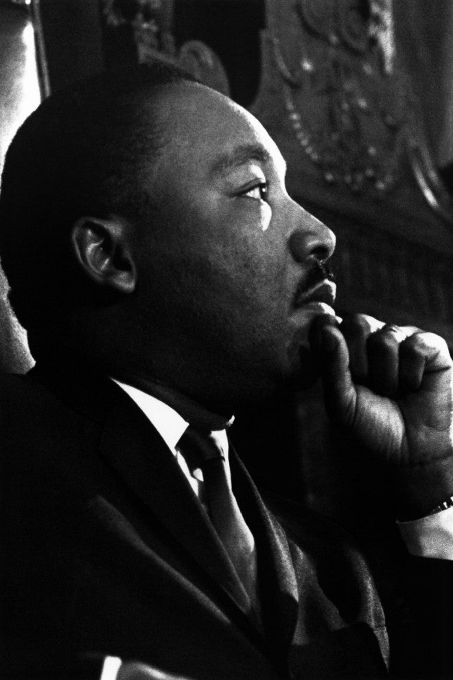 Black And White Photographic Artwork | Andrew Martin Martin Luther King, 47" X 7
