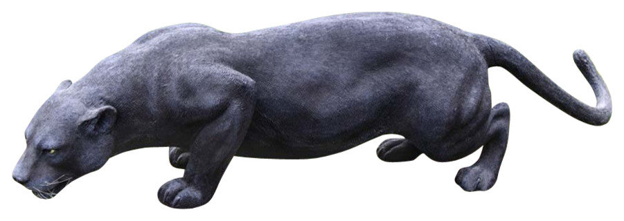 Grande Black Panther Statue