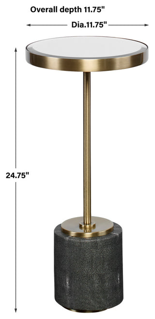 Uttermost Laurier Mirrored Accent Table